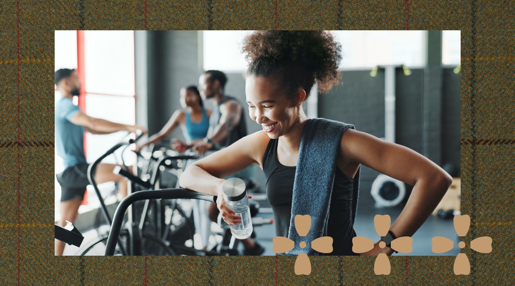 a person working out