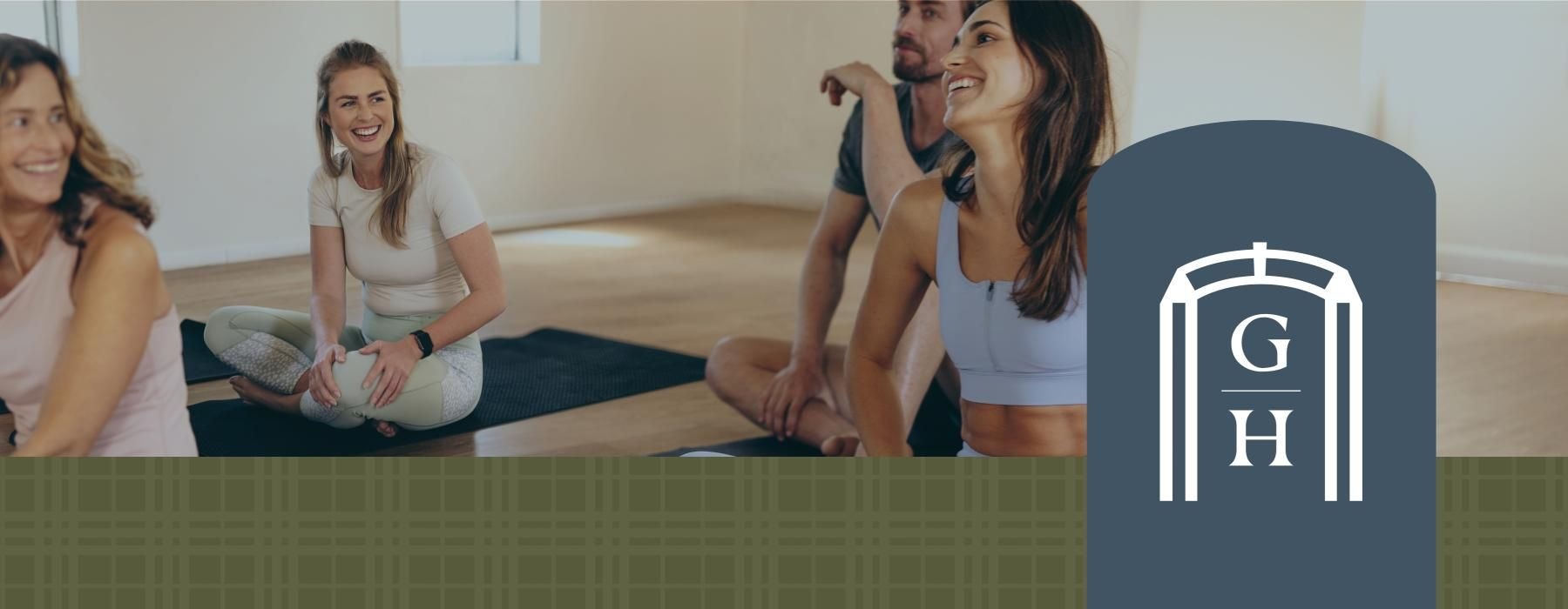 a group of people sitting on a couch